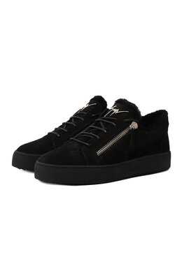 Giuseppe Zanotti Design: Чёрные кеды  Frankie Winter