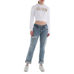 Versace Jeans Couture: Белая толстовка 