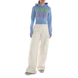 Versace Jeans Couture: Голубая толстовка 