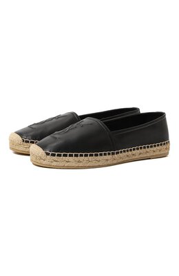 Saint Laurent: Чёрные мокасины 