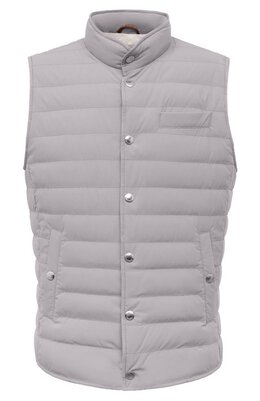 Brunello Cucinelli: Серый жилет 