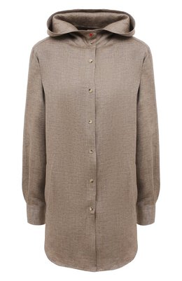 Kiton: Льняная рубашка 