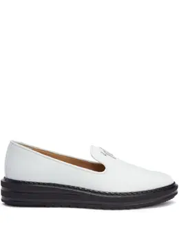 Giuseppe Zanotti: Белые лоферы 