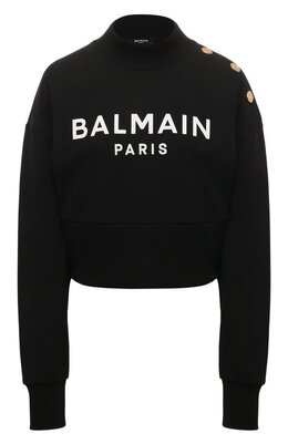 Balmain: Хлопковый свитшот 