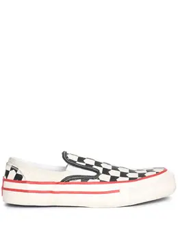 RHUDE: Белые мокасины 