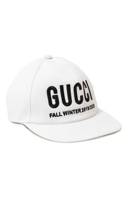 Gucci: Белая кепка 