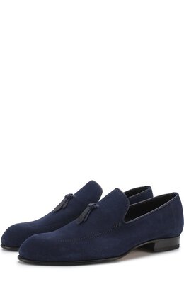 Brioni: Тёмные туфли 