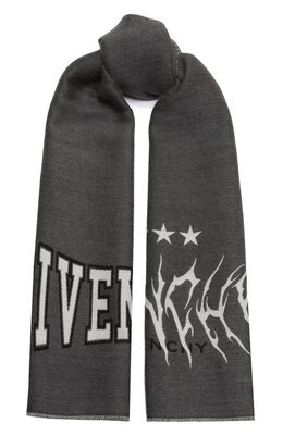 Givenchy: Серый шарф 