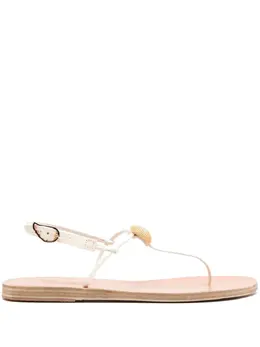 Ancient Greek Sandals: Белые сандалии 