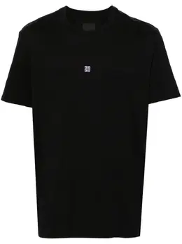 Givenchy: Хлопковая футболка  4G