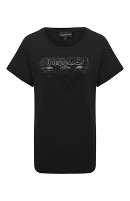 Emporio Armani: Хлопковая футболка 