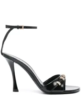 Givenchy: Чёрные сандалии 