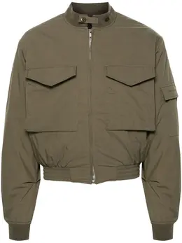 Givenchy: Зелёная куртка 