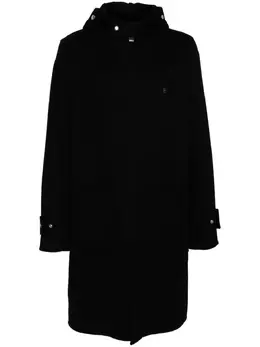 Givenchy: Пальто с капюшоном 