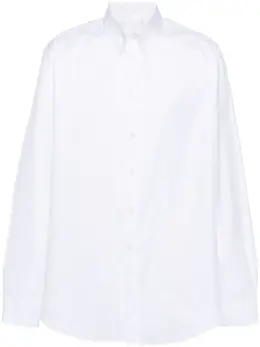 Givenchy: Хлопковая рубашка  4G