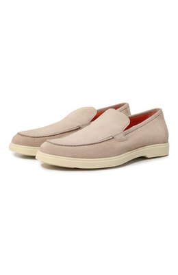 Santoni: Бежевые туфли  Yalta
