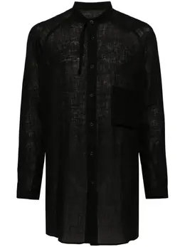 Yohji Yamamoto: Льняная рубашка 