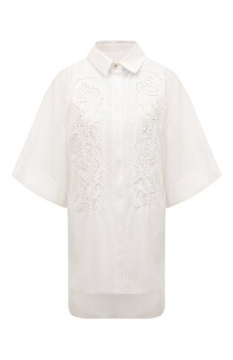 Elie Saab: Хлопковая рубашка 