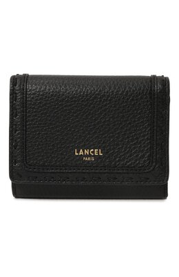 Lancel: Чёрный кошелёк 