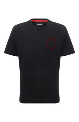 Kiton: Хлопковая футболка 