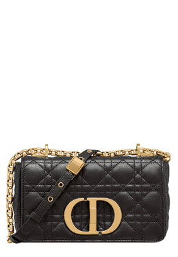 DIOR: Чёрная сумка 