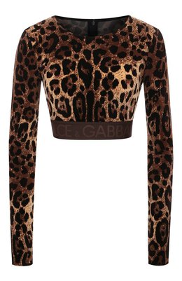 Dolce & Gabbana: Хлопковый топ 