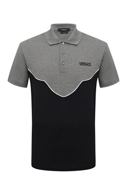 Versace: Хлопковое поло 