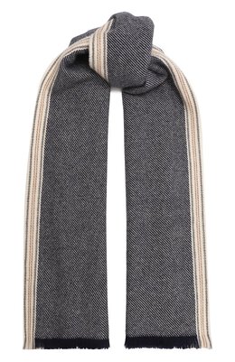 Brunello Cucinelli: Синий шарф 