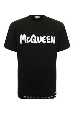 Alexander McQueen: Хлопковая футболка 