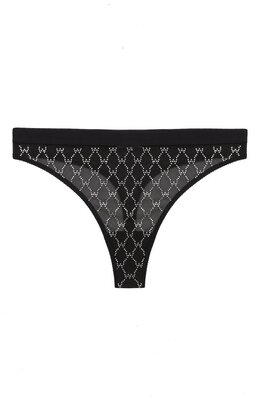 Wolford: Чёрные трусы 