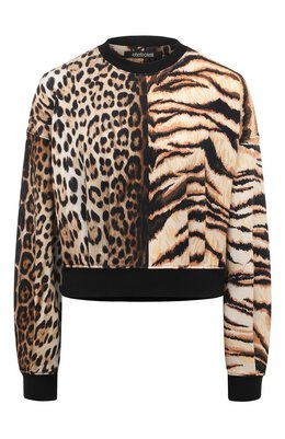 Roberto Cavalli: Хлопковый свитшот 