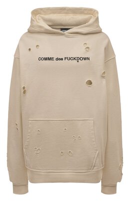 Comme des Fuckdown: Хлопковая толстовка 