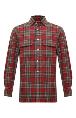 Kiton: Хлопковая рубашка 