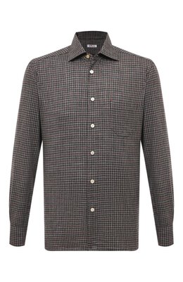 Kiton: Рубашка из шерсти 