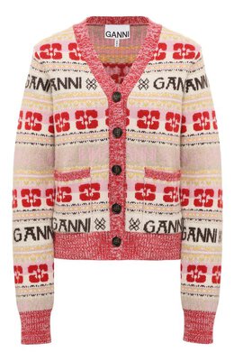 Ganni: Кардиган из шерсти 