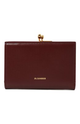 Jil Sander: Бордовый кошелёк 