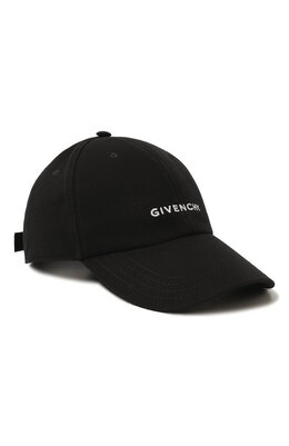 Givenchy: Чёрная кепка 