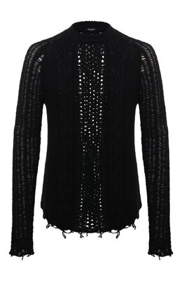 Balmain: Хлопковый свитер 