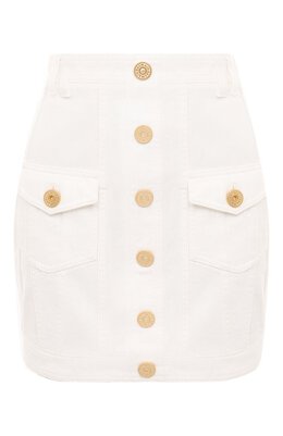 Balmain: Джинсовая юбка 