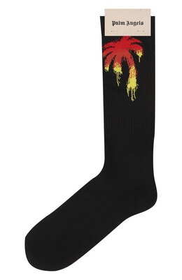 Palm Angels: Чёрные носки 