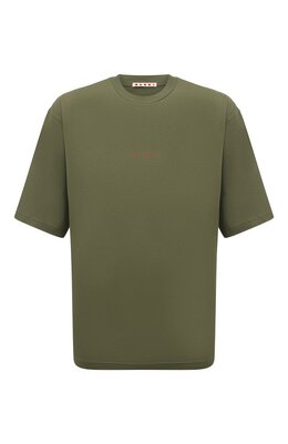 Marni: Хлопковая футболка 
