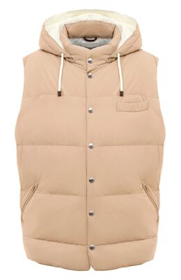 Brunello Cucinelli: Бежевый жилет 