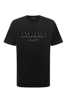 Balmain: Хлопковая футболка 