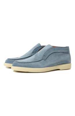 Santoni: Светлые ботинки 