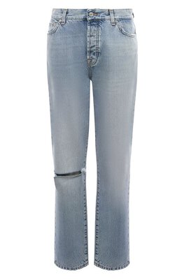 7 For All Mankind: Прямые джинсы 