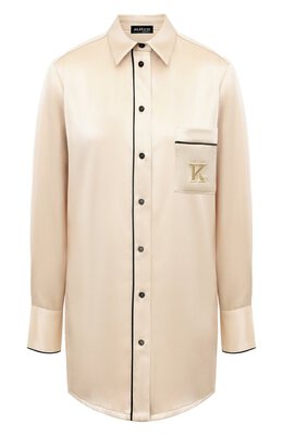 Kiton: Атласная блуза 