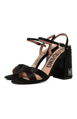 Moschino: Чёрные босоножки 
