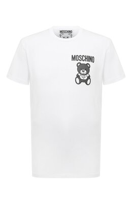 Moschino: Хлопковая футболка 