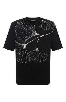 Emporio Armani: Хлопковая футболка 