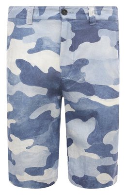 120% Lino: Синие шорты 